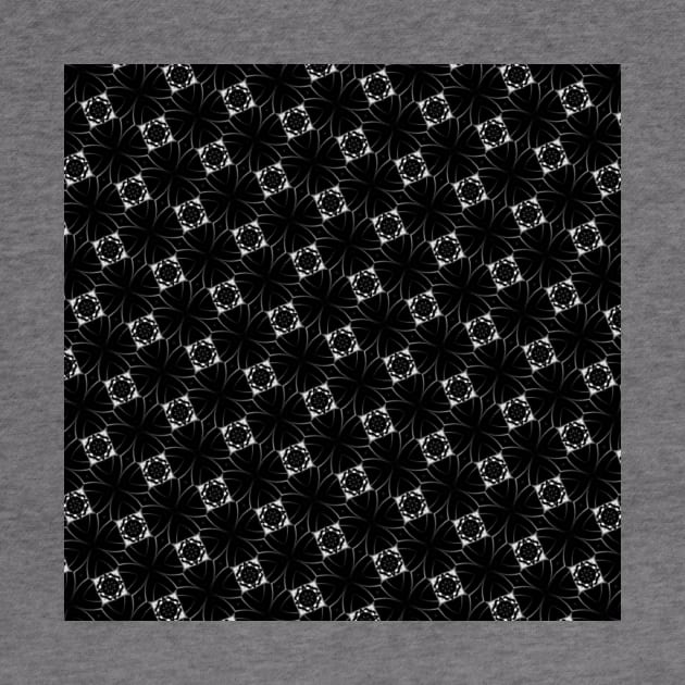 Black and white tile pattern design by HappyHome